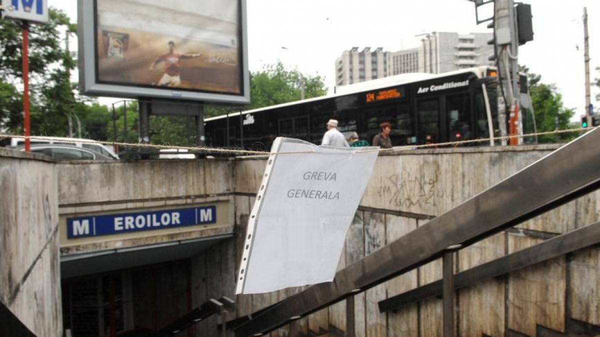 greva care anunta paralizarea bucurestiului a fost suspendata sindicalistii metrorex si ratb au