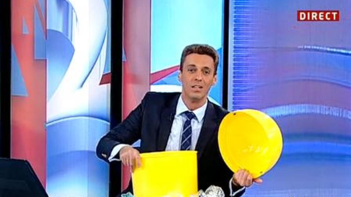 mircea badea sustine campania reciclare pentru destresare