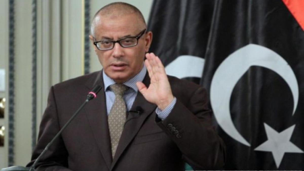 premierul libiei considera ca rapirea sa este o tentativa de lovitura de stat