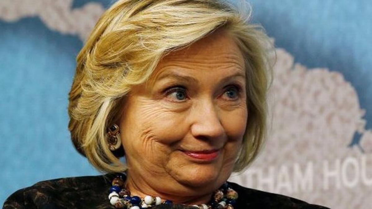 hillary clinton a fost amendata in centrul londrei