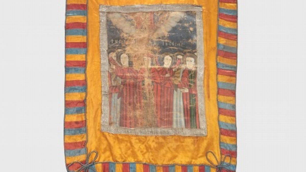 un roman din germania a scos la vanzare steagul de lupta al lui avram iancu