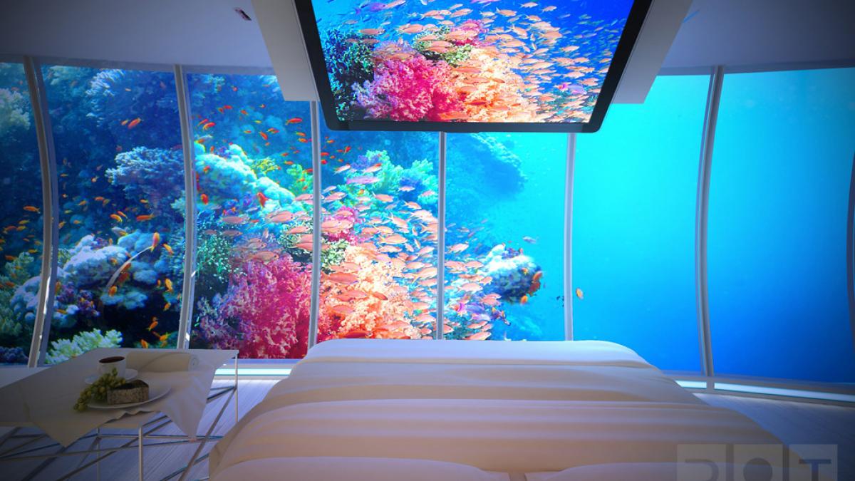 hotelul facut de seicii din dubai care pare adus din viitor cand te trezesti dimineata vezi pestii