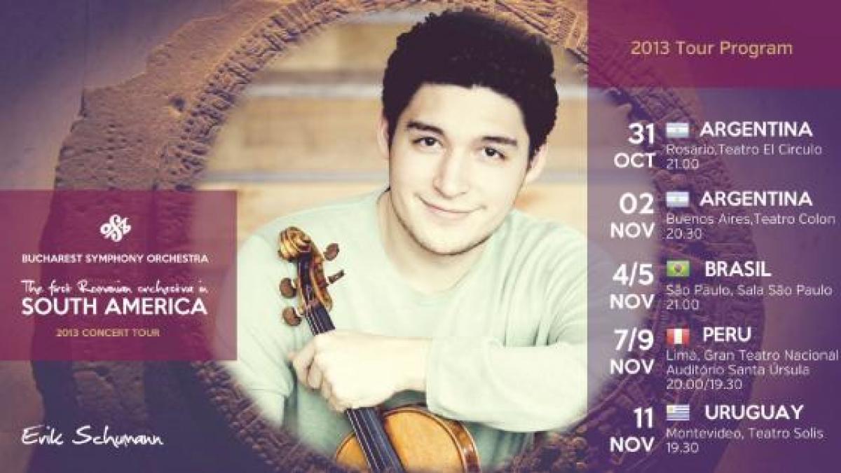 premiera nationala orchestra simfonica bucuresti va concerta in america de sud
