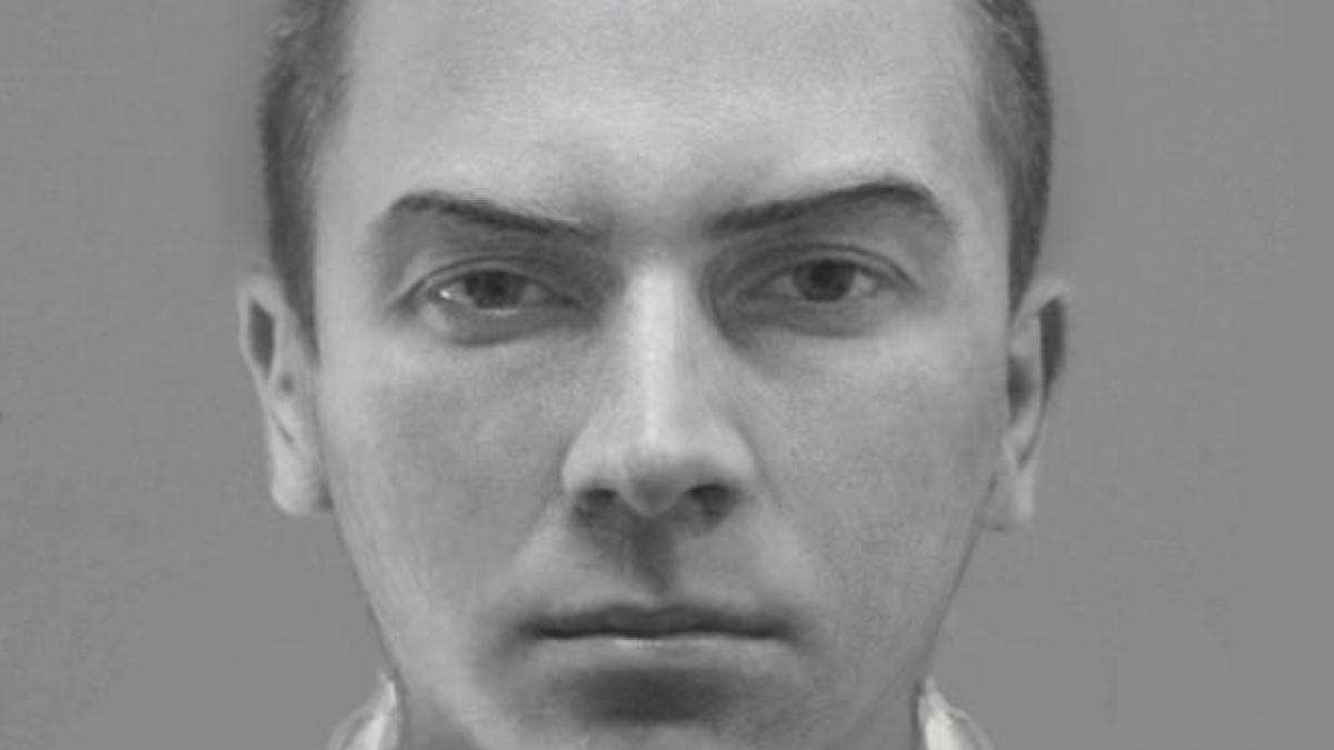 atacatorul politistului cautat dupa portretul robot