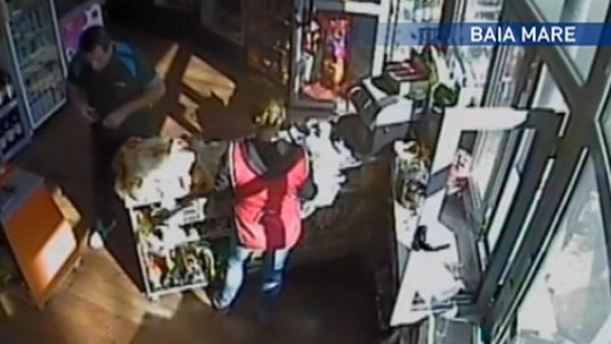 jaf intr un magazin din baia mare vanzatoarea a avut o reactie iesita din comun