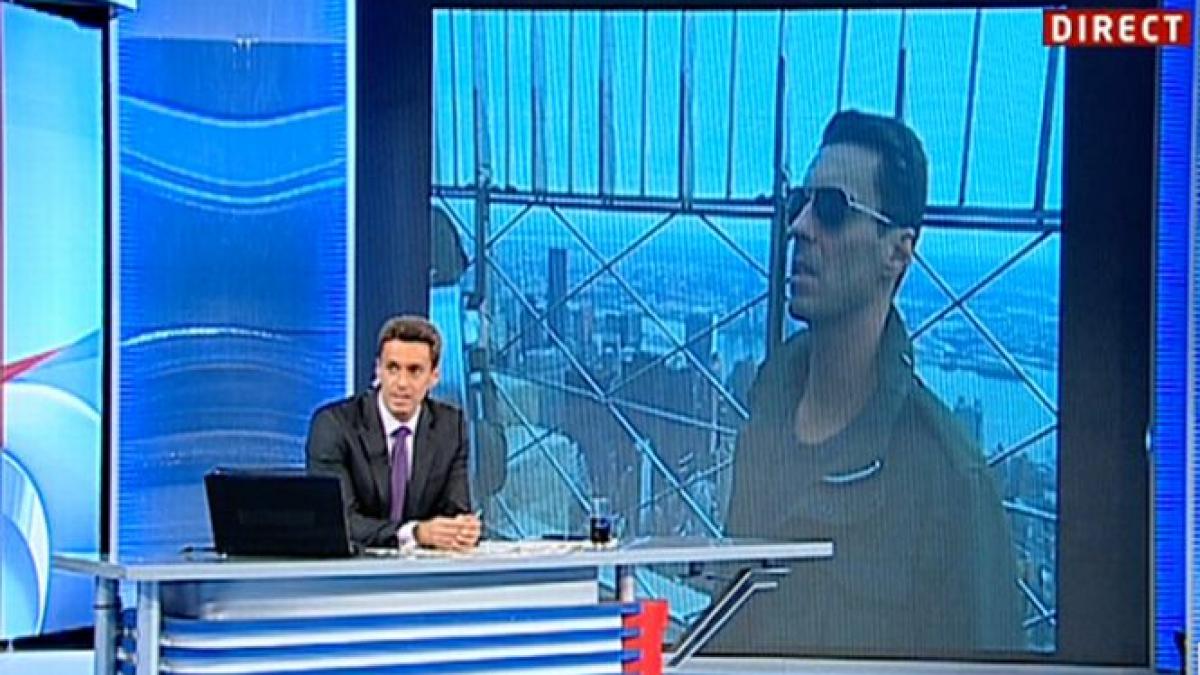 mircea badea a prezentat imagini inedite din timpul vizitei sale in sua