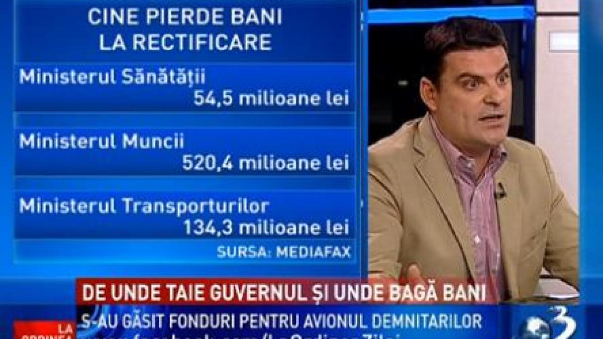 radu tudor despre rectificarea bugetara daca nu am avut niciun ministru care sa sara trei metri in