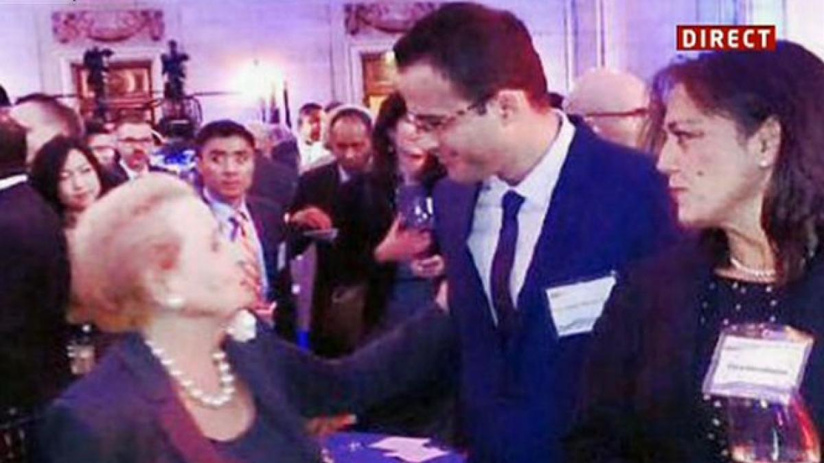 vizita in sua ce a vorbit gadea cu madeleine albright si cum l a facut badea sa rada pe strategul