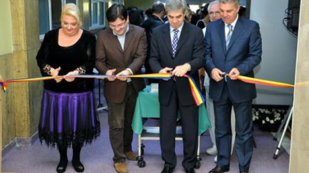 Clădirea reabilitată a Spitalului Clinic de Urgență "Bagdasar-Arseni" a fost inaugurată