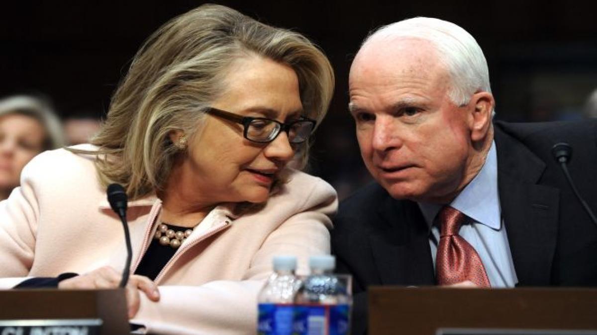 john mccain hillary clinton ar fi un candidat formidabil la alegerile din 2016