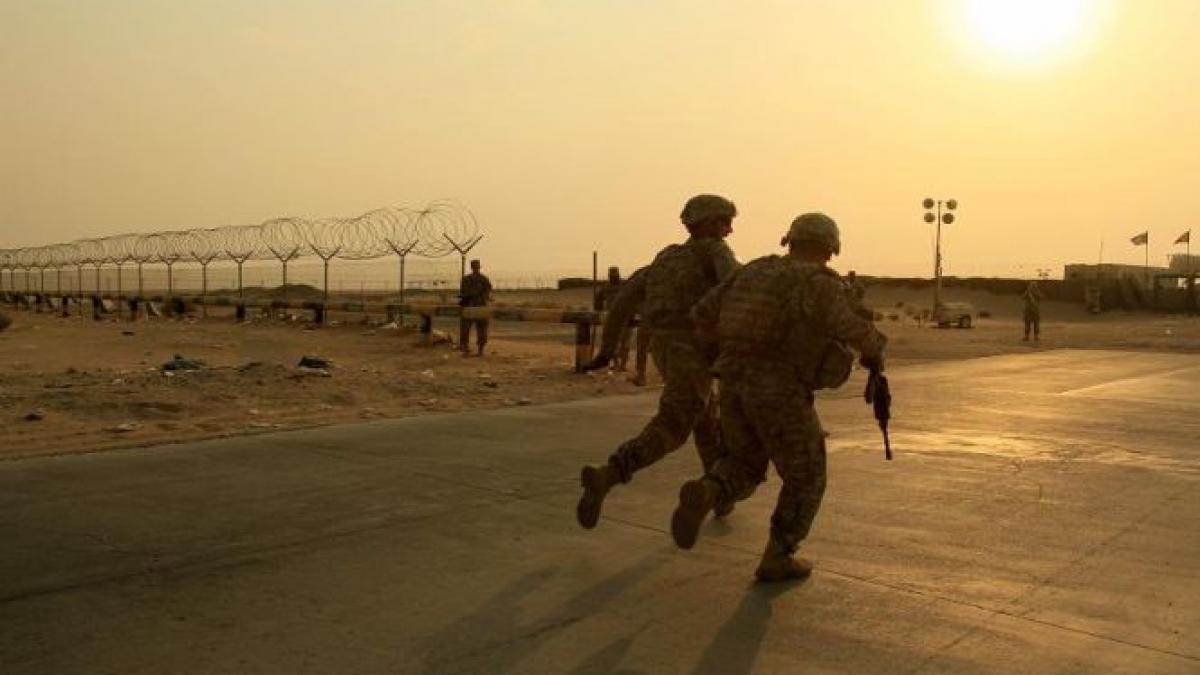 soldatii americani din kuweit pusi pe fuga de un inamic imprevizibil