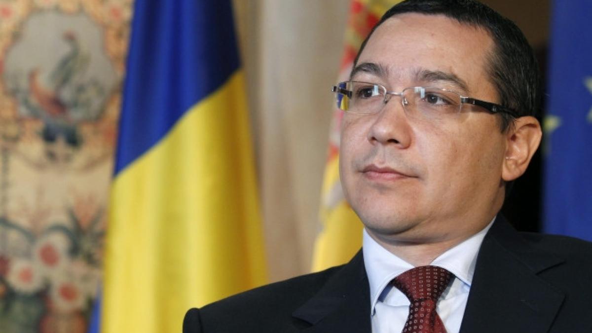 ponta il ataca dur pe basescu presedintele a vandut interesele tarii