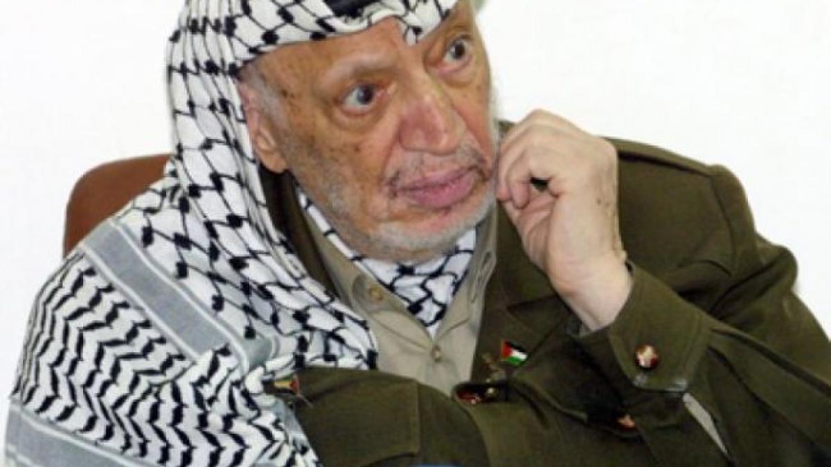 palestinienii acuza israelul de moartea lui yasser arafat