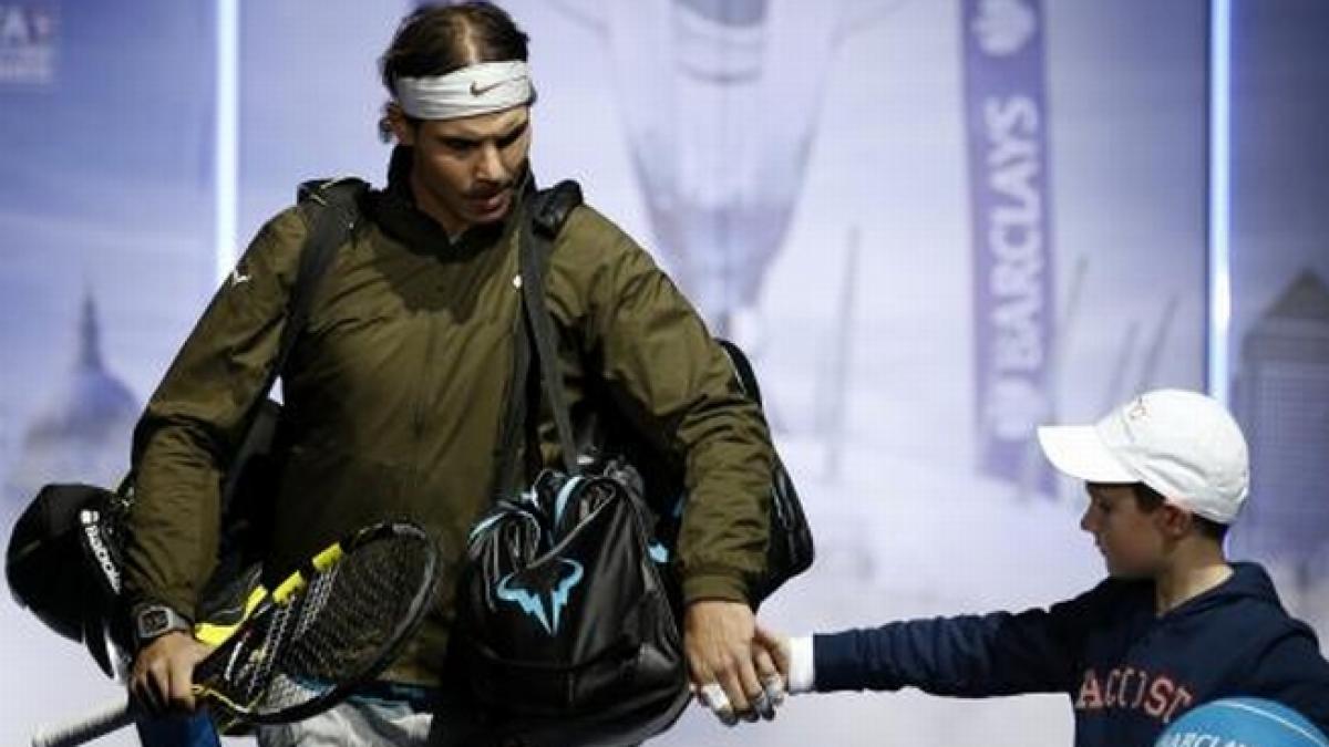 rafa nadal in semifinalele turneului campionilor de la londra
