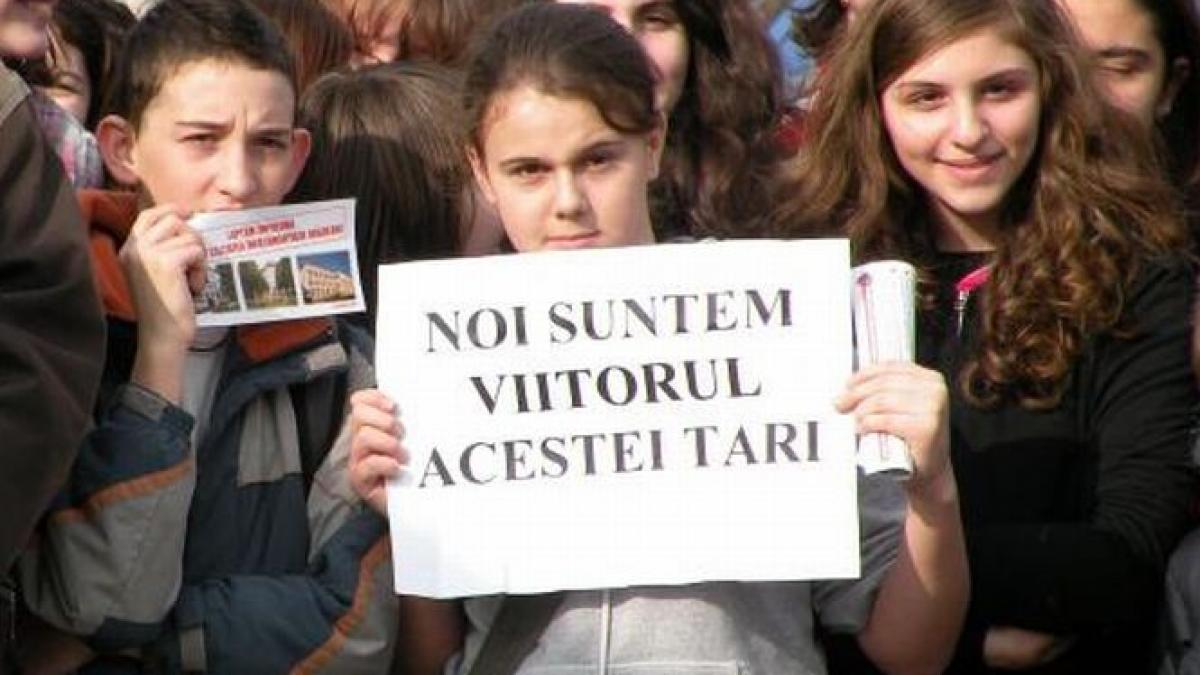 elevii vor protesta fata de subfinantarea educatiei