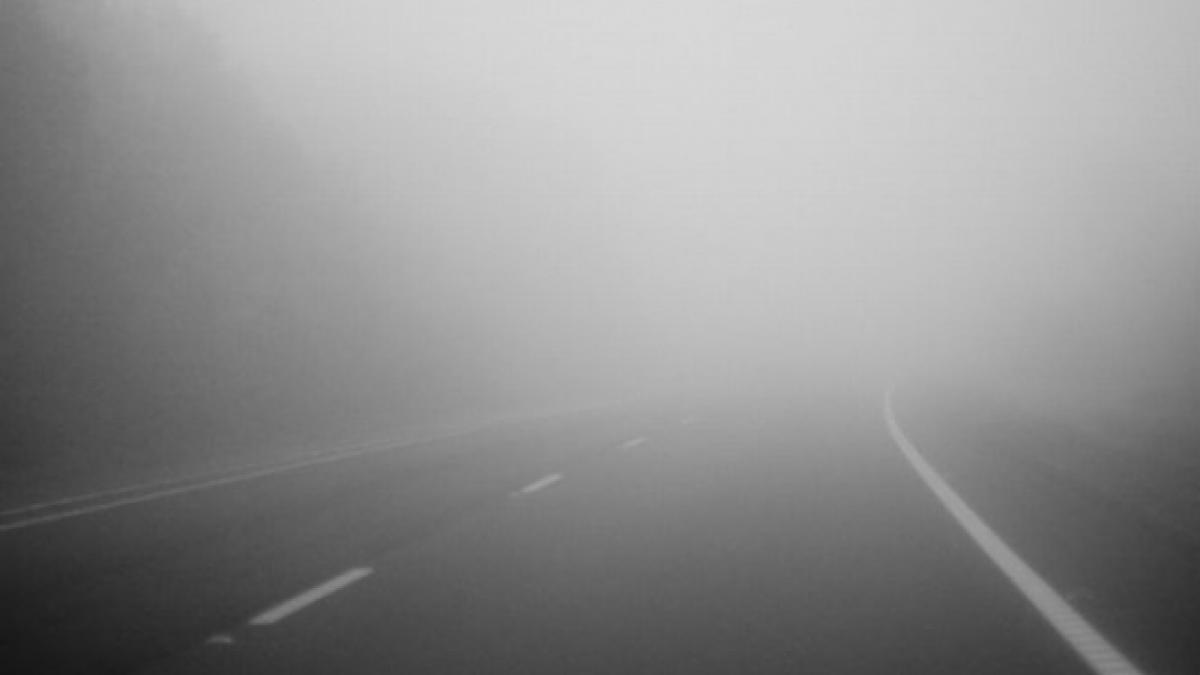 fenomenul care ar putea da peste cap traficul vizibilitatea este redusa sub 50 de metri