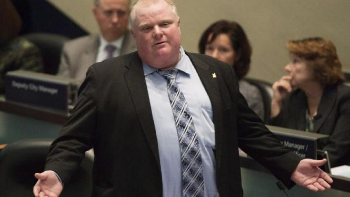primarul din toronto a recunoscut ca a consumat droguri ilegale in timpul mandatului