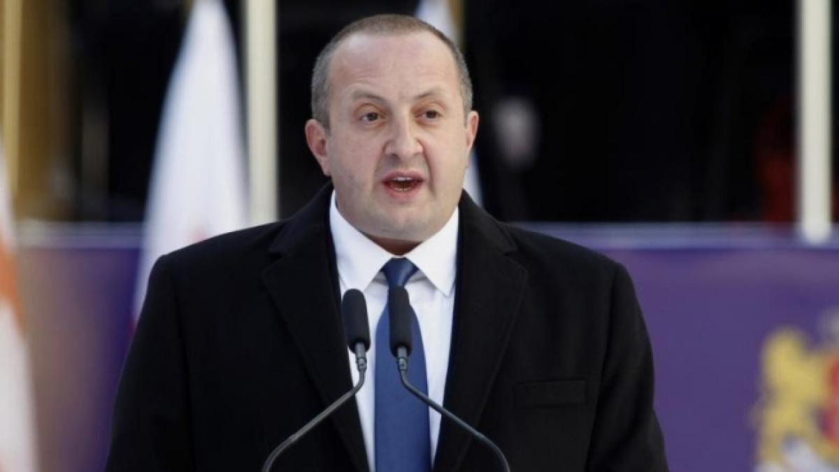 georgia are un nou presedinte margvelasvili vrea intensificarea dialogului cu rusia