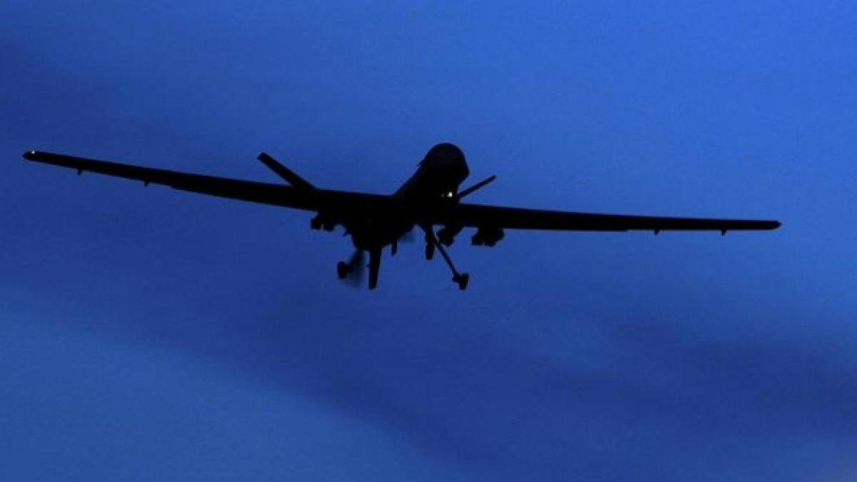 o drona americana s a prabusit pe un crucisator doi militari au fost raniti