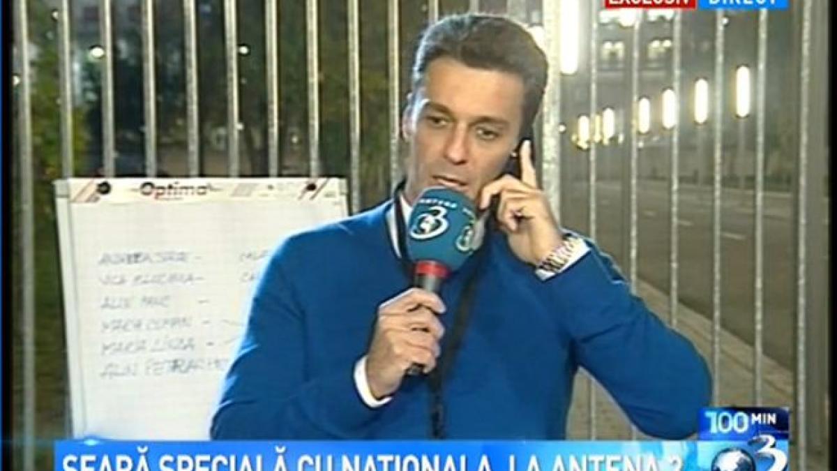 mircea badea reporter sportiv in direct de la arena nationala atmosfera este absolut superba