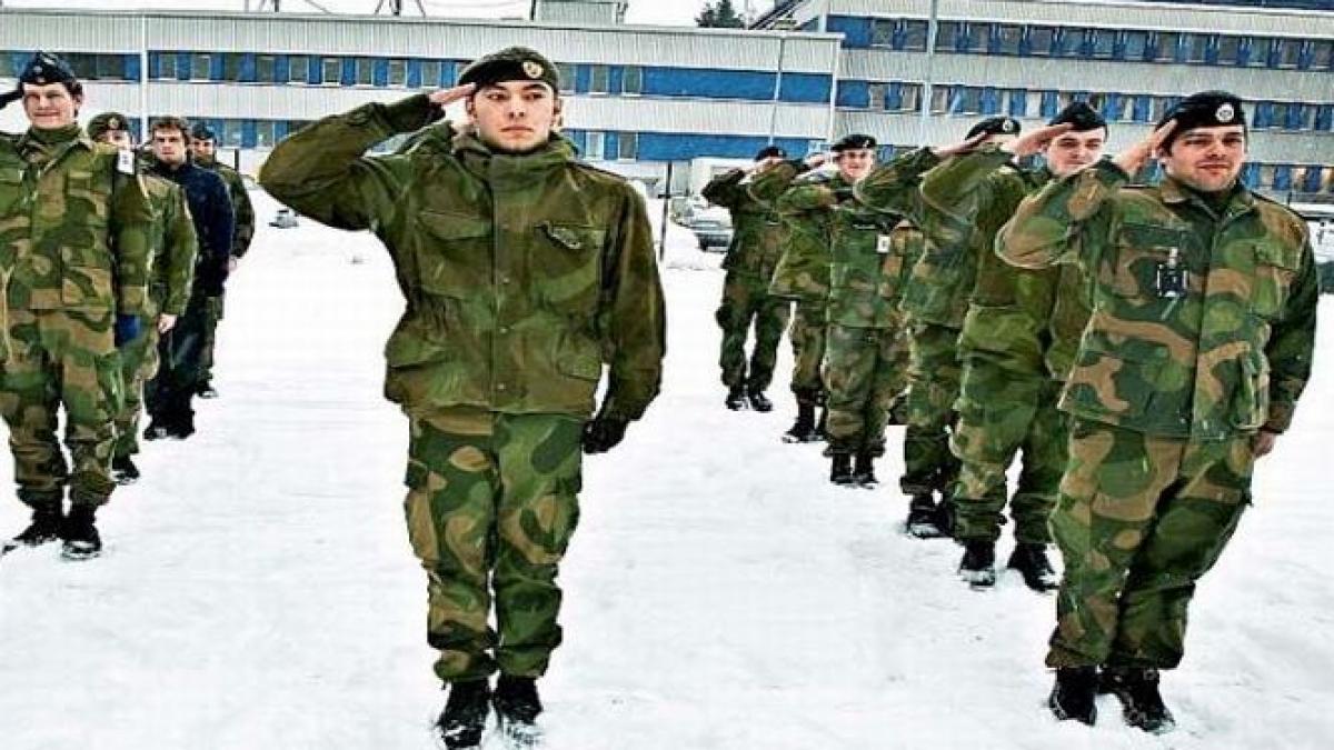 armata norvegiana incearca sa salveze lumea devenind vegetariana