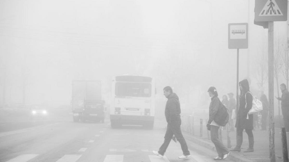 cod galben de ceata in bucuresti si 12 judete din jumatatea de est a tarii