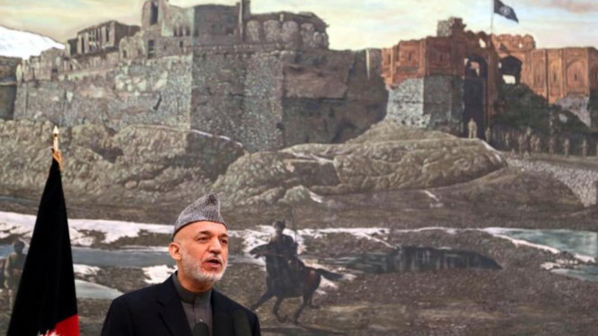 presedintele afgan intre 10 000 si 15 000 de militari straini ar putea ramane in afganistan dupa