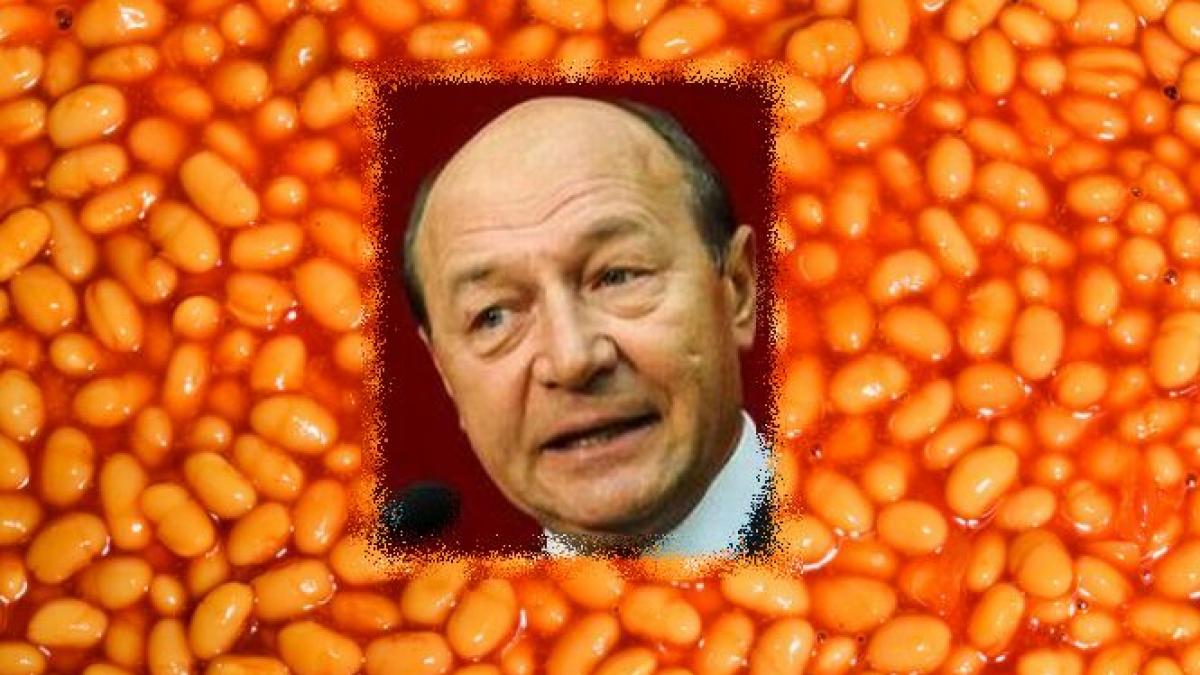 radu tudor la masa usl traian basescu este pe post de fasole