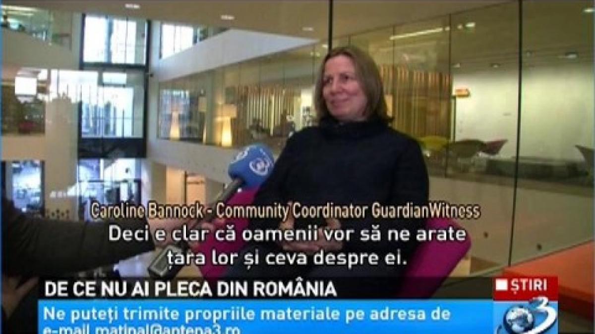 "What is Romania like?", The Guardian’s most successful campaign: Clearly Romanians want to show us their country and something  about themselves