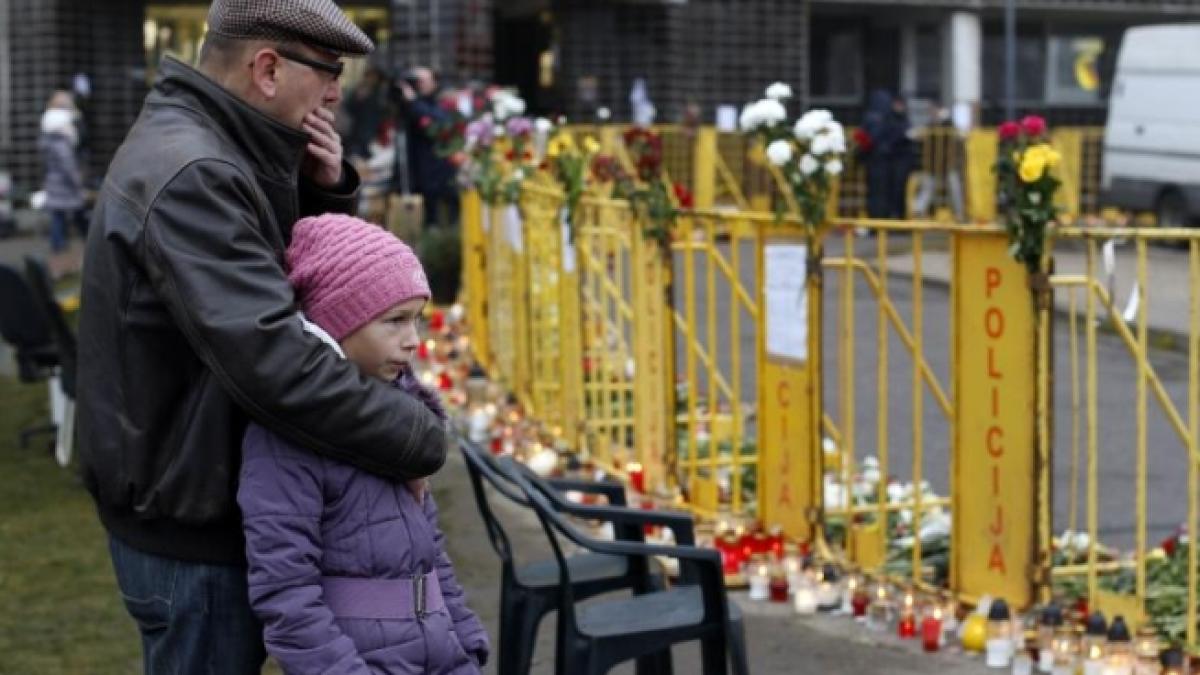 letonia este in doliu national in urma celei mai mari tragedii din anii 90 incoace