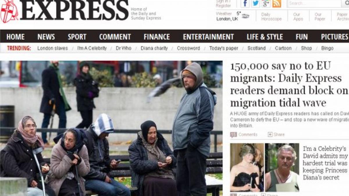 succes rasunator pentru petitia daily express peste 150 000 de britanici spun nu imigrantilor romani
