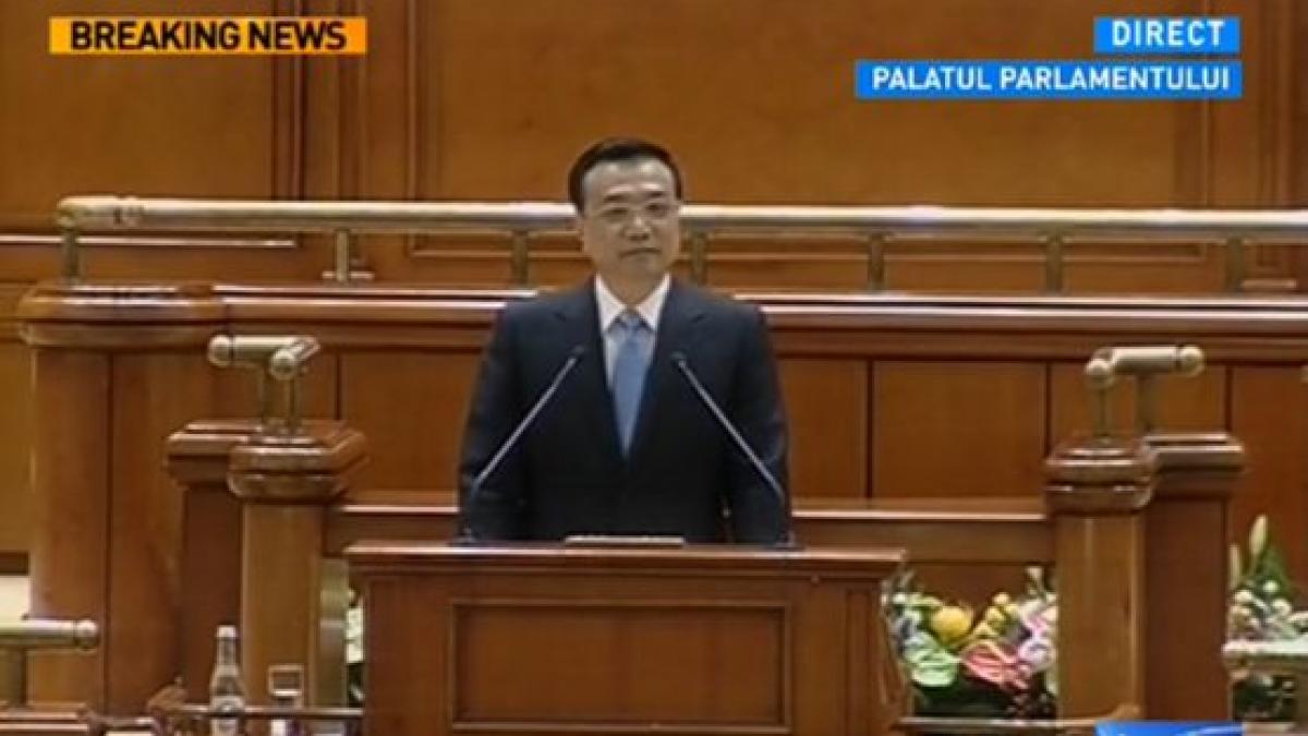 li keqiang avem responsabilitatea ca prietenia chino romana sa continue din generatie in generatie