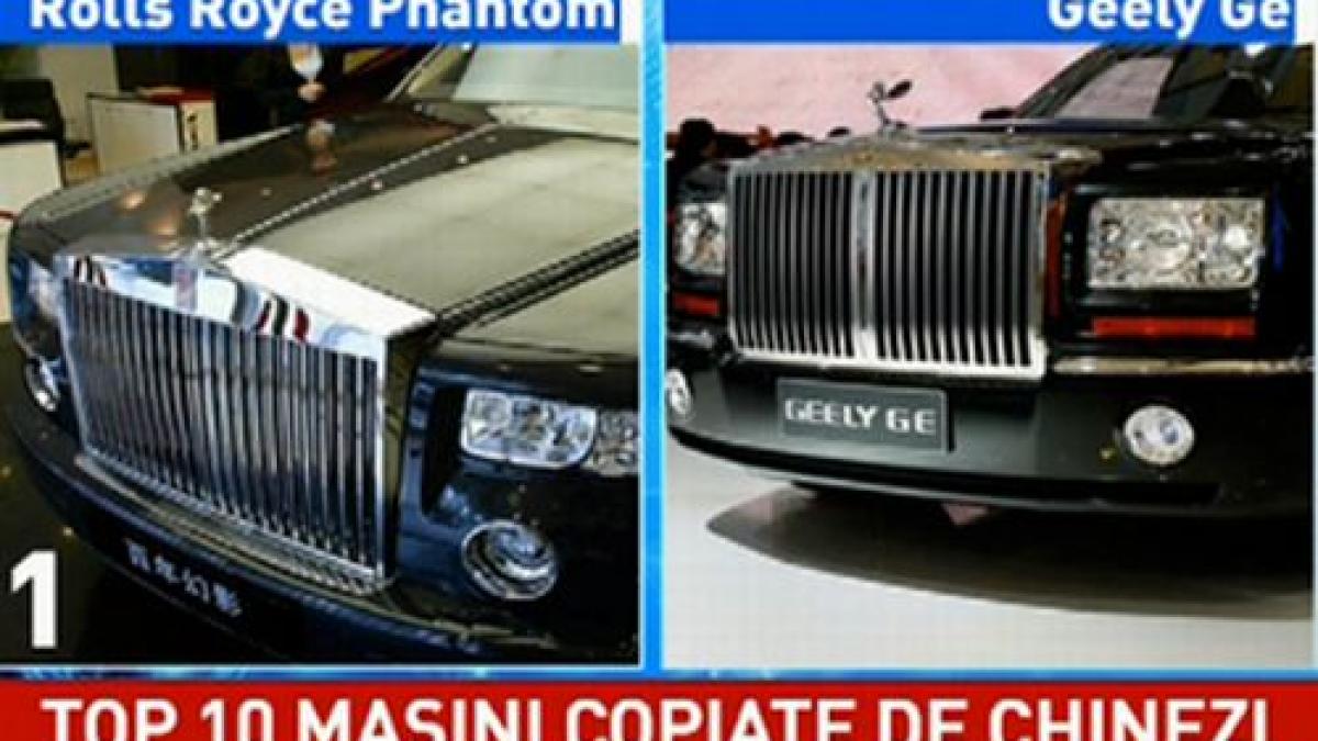 sinteza zilei top 10 cele mai tari masini copiate de chinezi