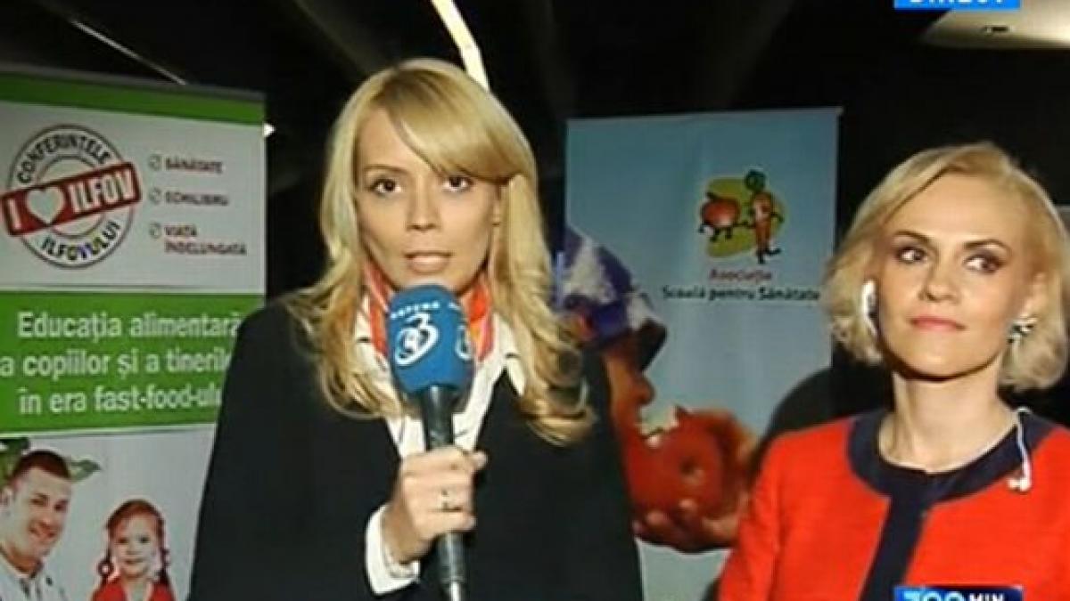 daciana sarbu la conferintele ilfovului o alimentatie corecta inseamna un bagaj de sanatate pentru