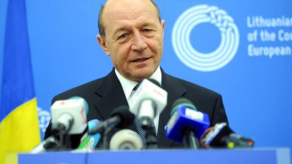 ue a trecut prutul ce declaratii a facut traian basescu dupa summitul de la vilnius