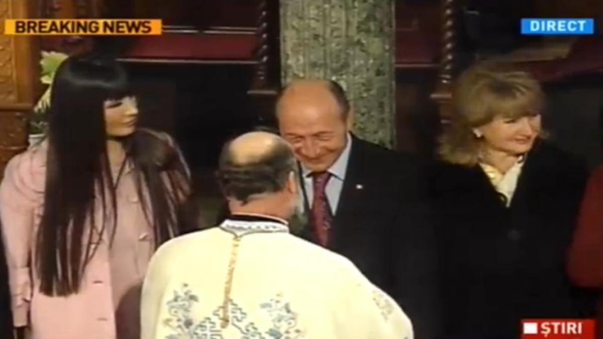 botez cu 3 nasi pentru nepoata presedintelui traian basescu