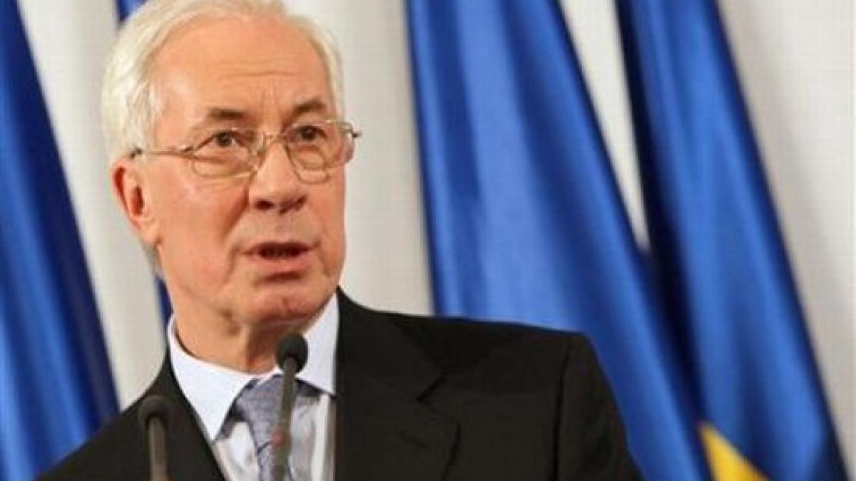 premierul ucrainei manifestatiile se aseamana cu o lovitura de stat