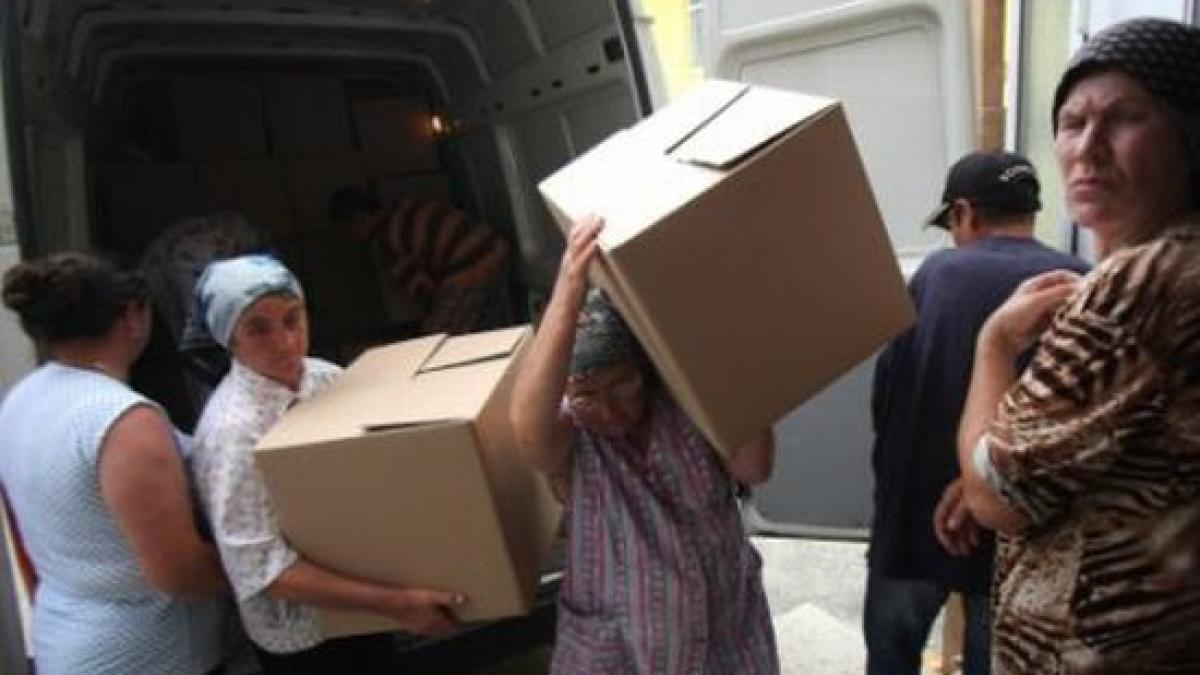 depozitul unde erau tinute alimentele pentru constantenii nevoiasi a fost spart