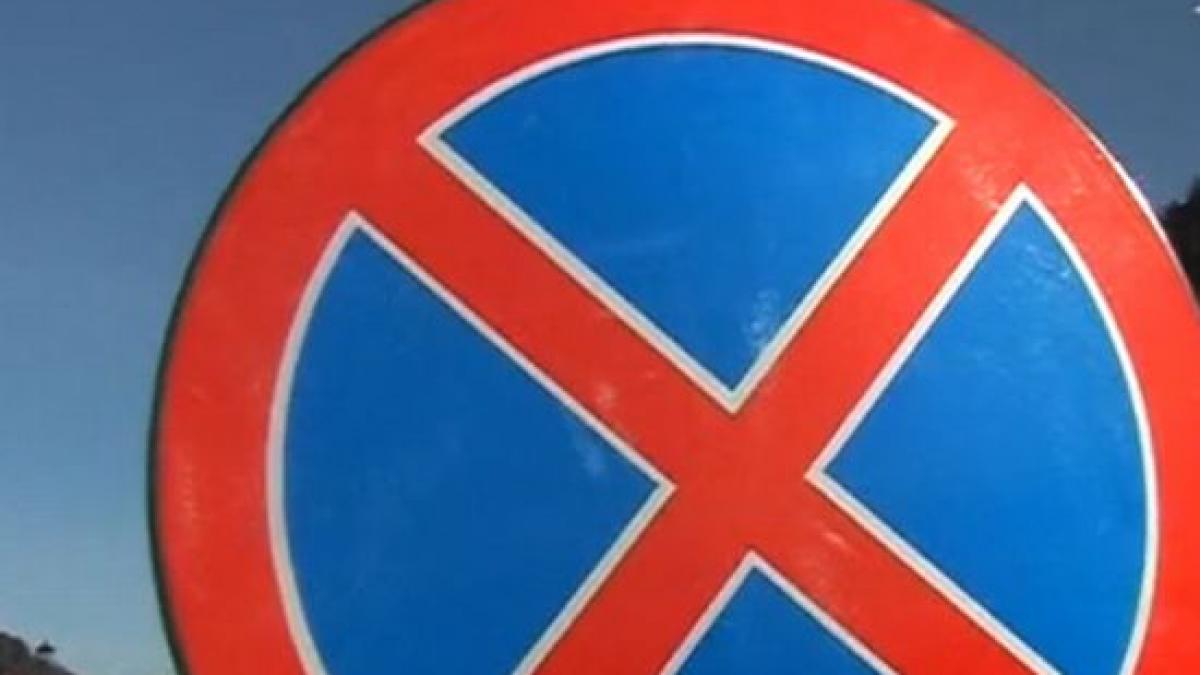 strada cu cele mai multe indicatoare rutiere toate identice