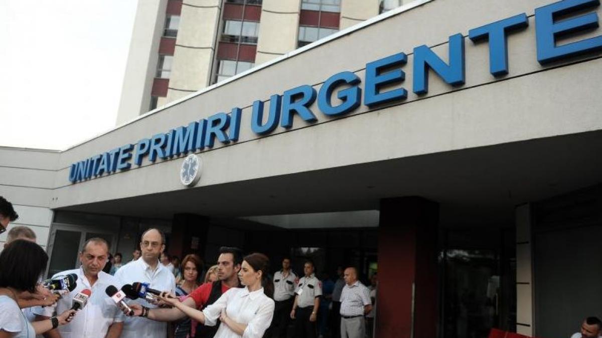 un barbat a murit dupa ce a cazut de la etajul 14 al spitalului universitar de urgenta bucuresti