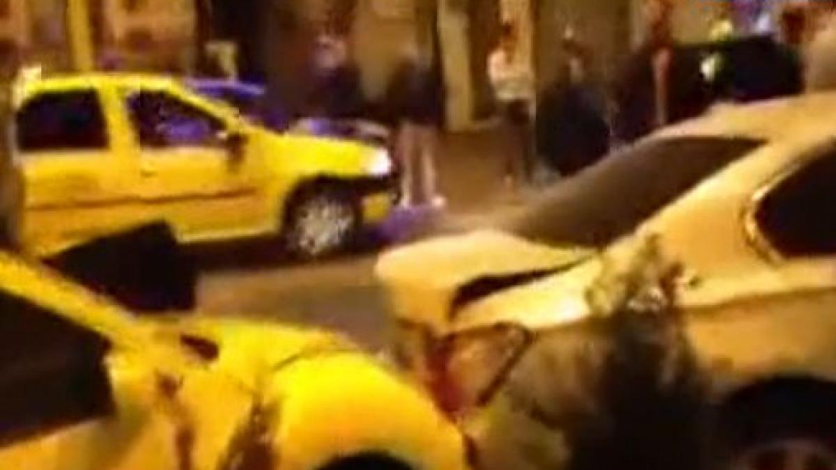 un notar baut bine a facut praf sase masini dintr o singura lovitura