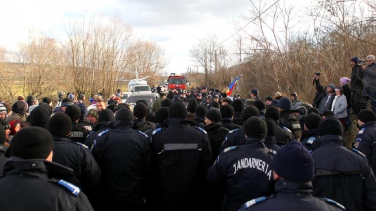 update chevron si a suspendat activitatea de la pungesti in urma violentelor