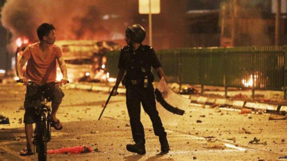 singapore in stare de soc dupa o serie de incidente violente