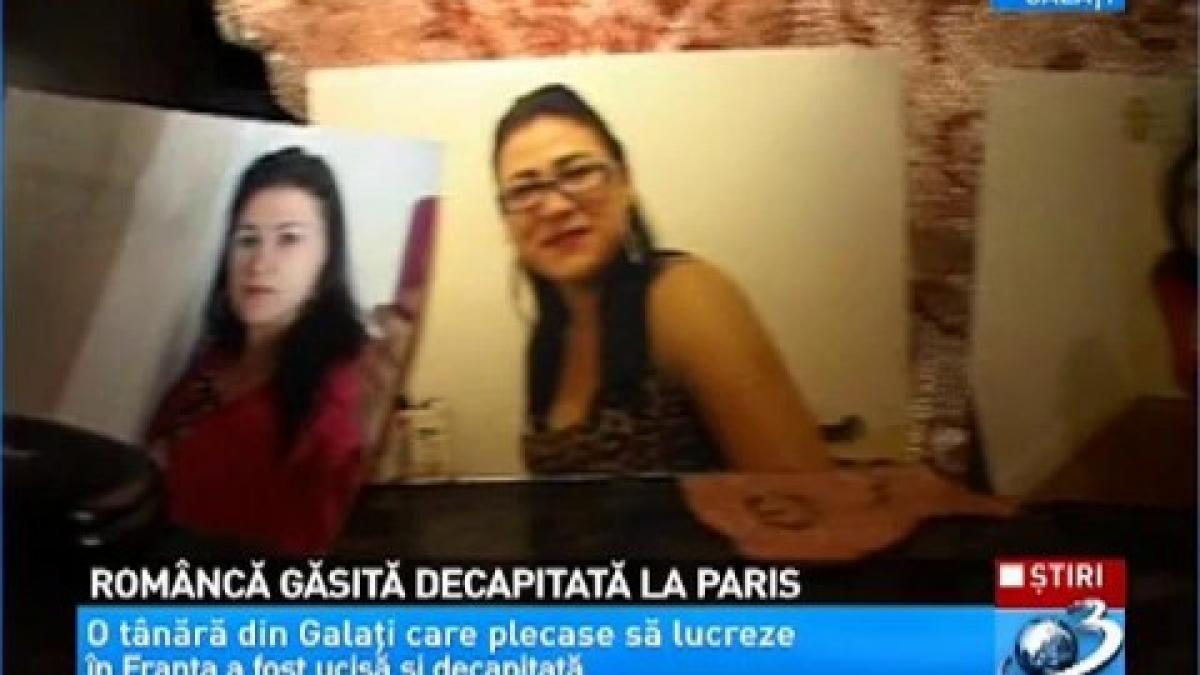 The murder that terrified France. A young woman from Galati was found decapitated in a forest on the outskirts of Paris