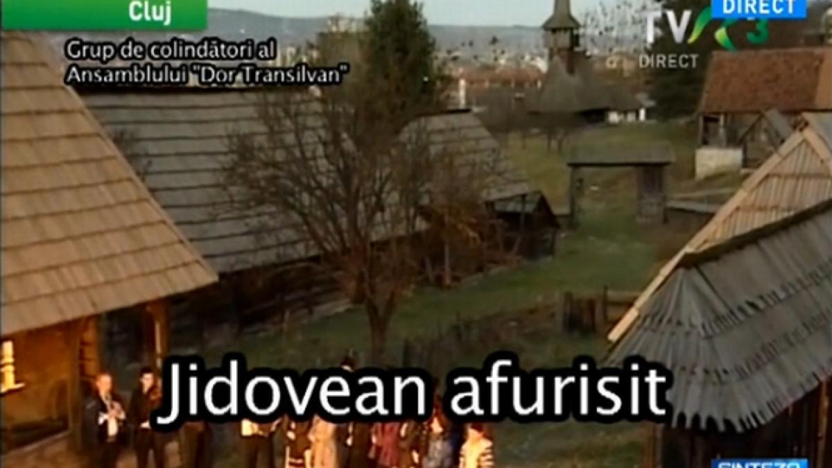 federatia evreilor din cluj cere tvr sa si prezinte scuze evreilor pentru colindul antisemit