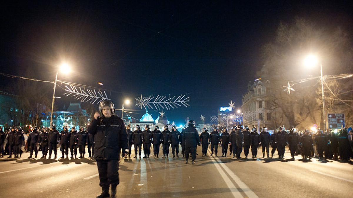 mai actiunea jandarmilor a fost legala masurile din timpul protestului de duminica au fost luate ca