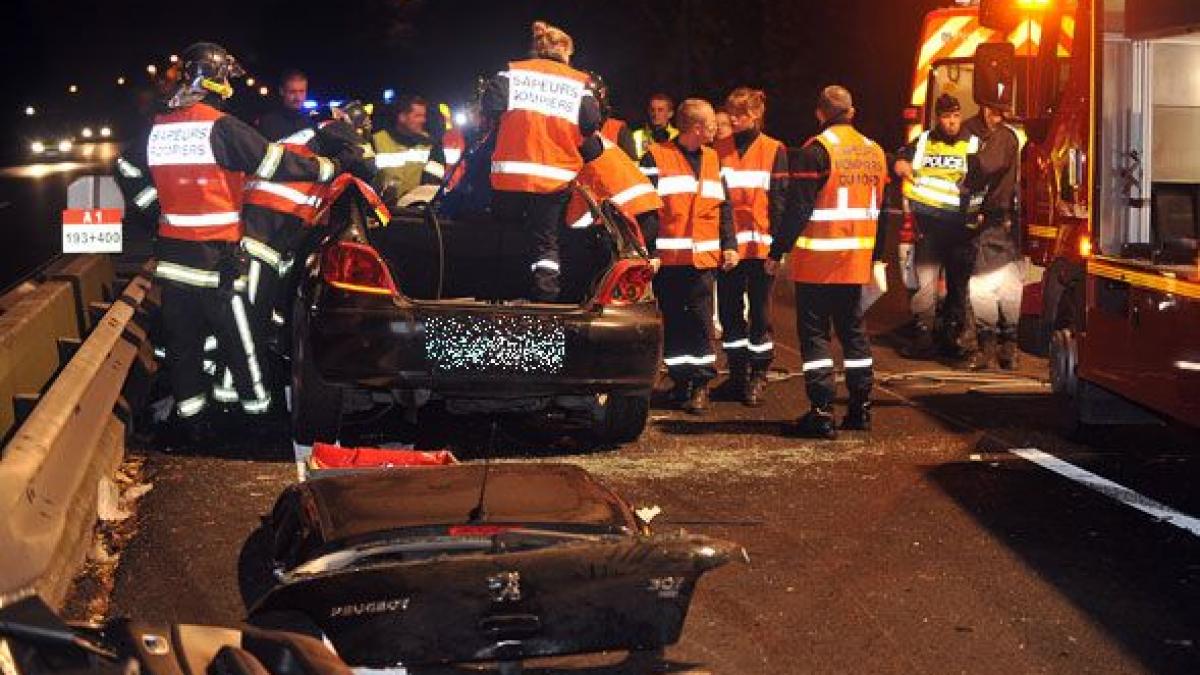 tragedie pe a1 la intrare in pitesti un jandarm si fiica lui au murit din cauza unui sofer