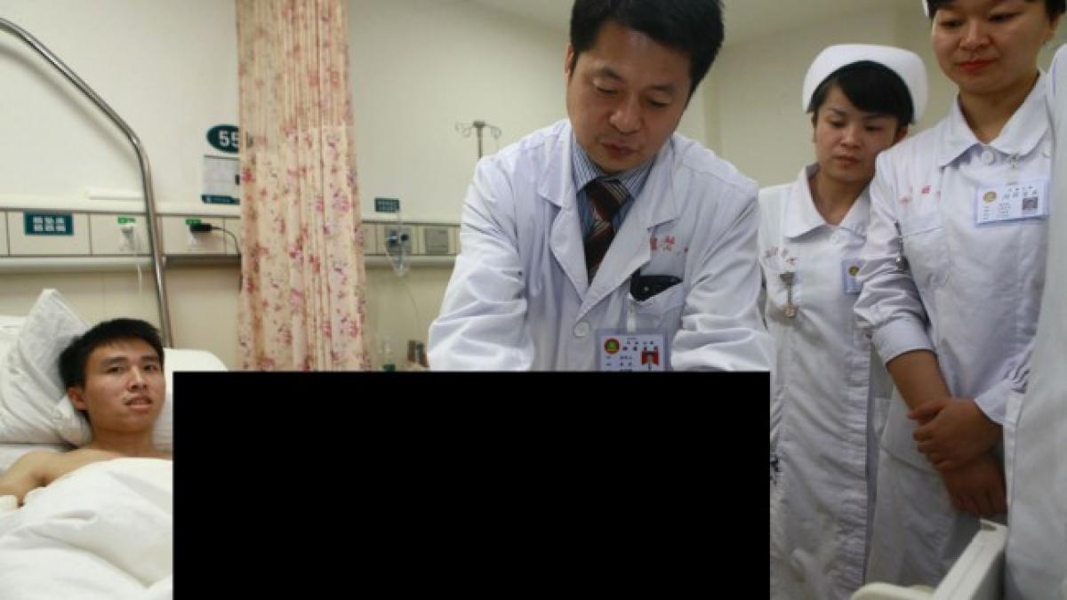 acest caz a uluit lumea medicala ce i a crescut acestui barbat in picior