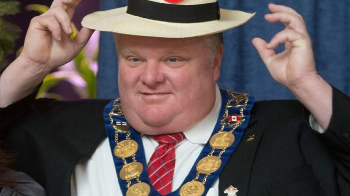 primarul din toronto tine din nou prima pagina femeile iubesc banii