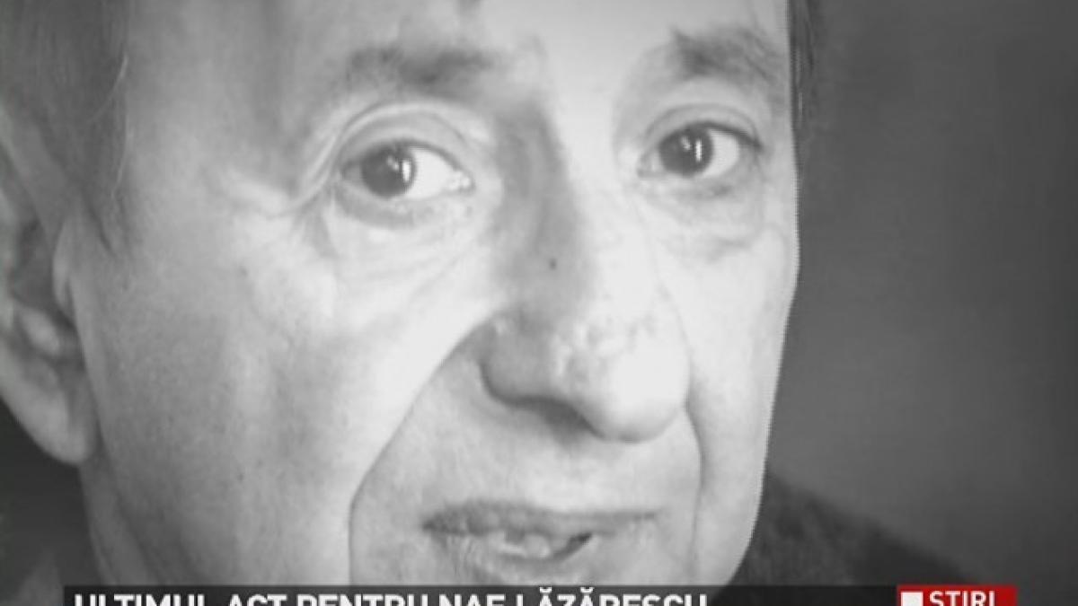 nae lazarescu a fost inmormantat sute de prieteni si admiratori l au condus pe ultimul drum